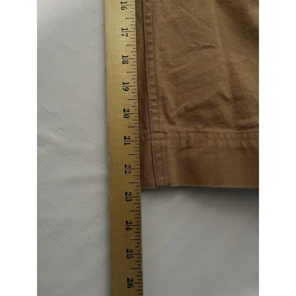 Nike Sportswear Metro Ground Carpenter Pants Kids Large Brown Double Knee FV8047
